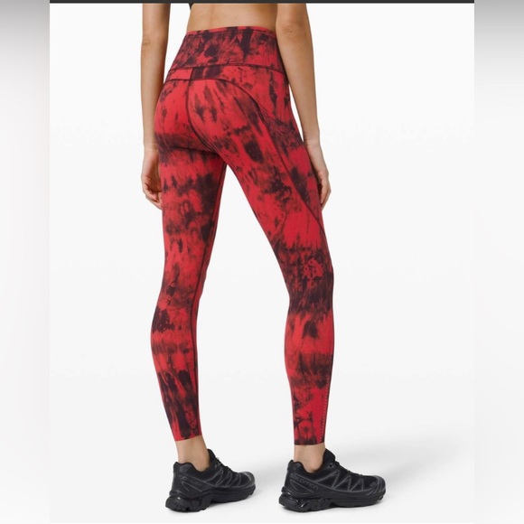 Lululemon Fast and Free 25” Game Day Red - Picture 2 of 8